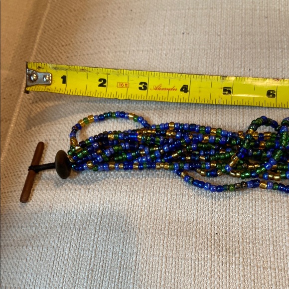Multicolor Beaded Necklace - Picture 7 of 11